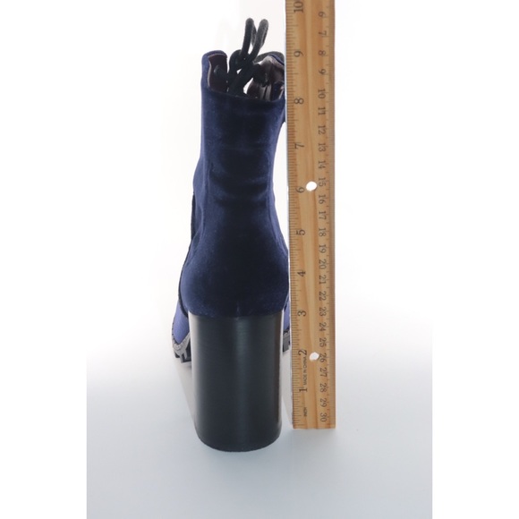 Report Signature Allon Velvet High Heel Booties - Picture 6 of 11